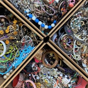 MYSTERY 2 JEWELRY Junk Craft Artist Junk Box Drawer Mystery Box